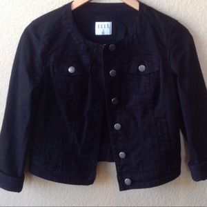 ELLE black jean jacket!